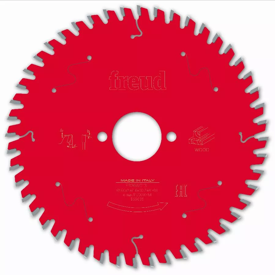 Lame Pour Scie Circulaire Portative FREUD - Ø160 2,4/1,6 AL30 Z48 BA 5° - F03FS09685 -FR06W013H 4 Lame Pour Scie Circulaire Portative FREUD - Ø160 2,4/1,6 AL30 Z48 BA 5° - F03FS09685 -FR06W013H – Image 2