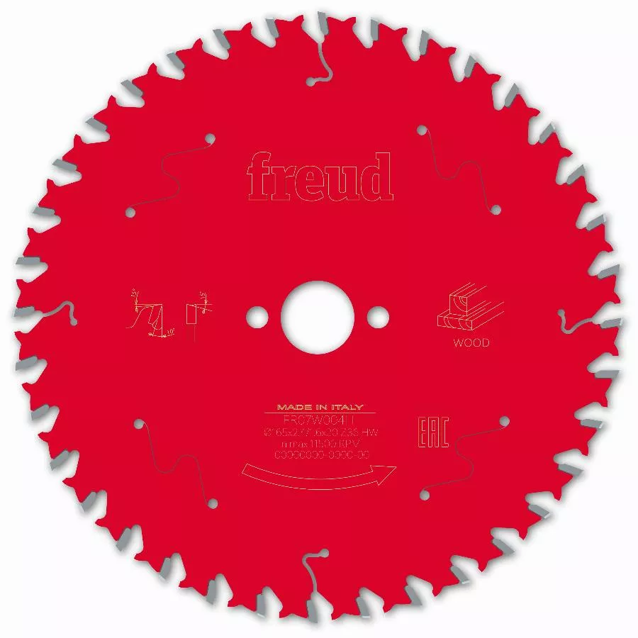 Lame Pour Scie Circulaire Portative FREUD - Ø165 2,4/1,6 AL20 Z36 BA 10° - F03FS09689 -FR07W004H 4 Lame Pour Scie Circulaire Portative FREUD - Ø165 2,4/1,6 AL20 Z36 BA 10° - F03FS09689 -FR07W004H – Image 2