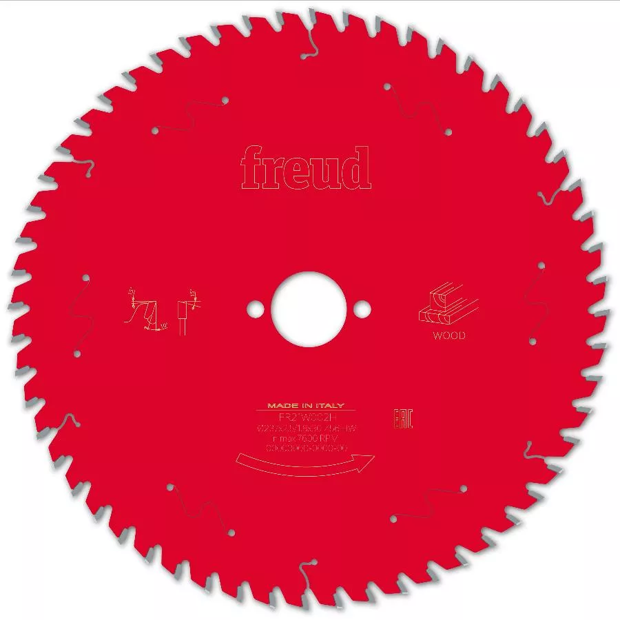 Lame Pour Scie Circulaire Portative FREUD - Ø237 2,5/1,8 AL30 Z56 BA 10° - F03FS09738 -FR21W002H 3 Lame Pour Scie Circulaire Portative FREUD - Ø237 2,5/1,8 AL30 Z56 BA 10° - F03FS09738 -FR21W002H