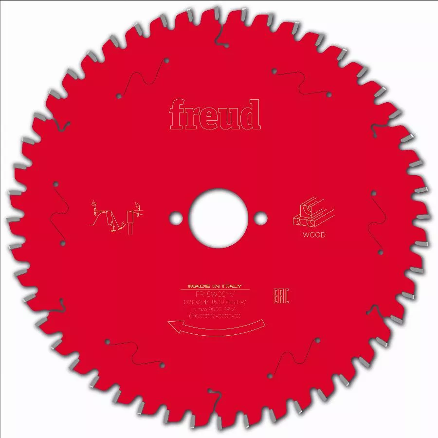 Lame Pour Scie Circulaire Portative FREUD - Ø210 2,4/1,8 AL30 Z48 BA -5° - F03FS09747 -FR15W001M 4 Lame Pour Scie Circulaire Portative FREUD - Ø210 2,4/1,8 AL30 Z48 BA -5° - F03FS09747 -FR15W001M – Image 2