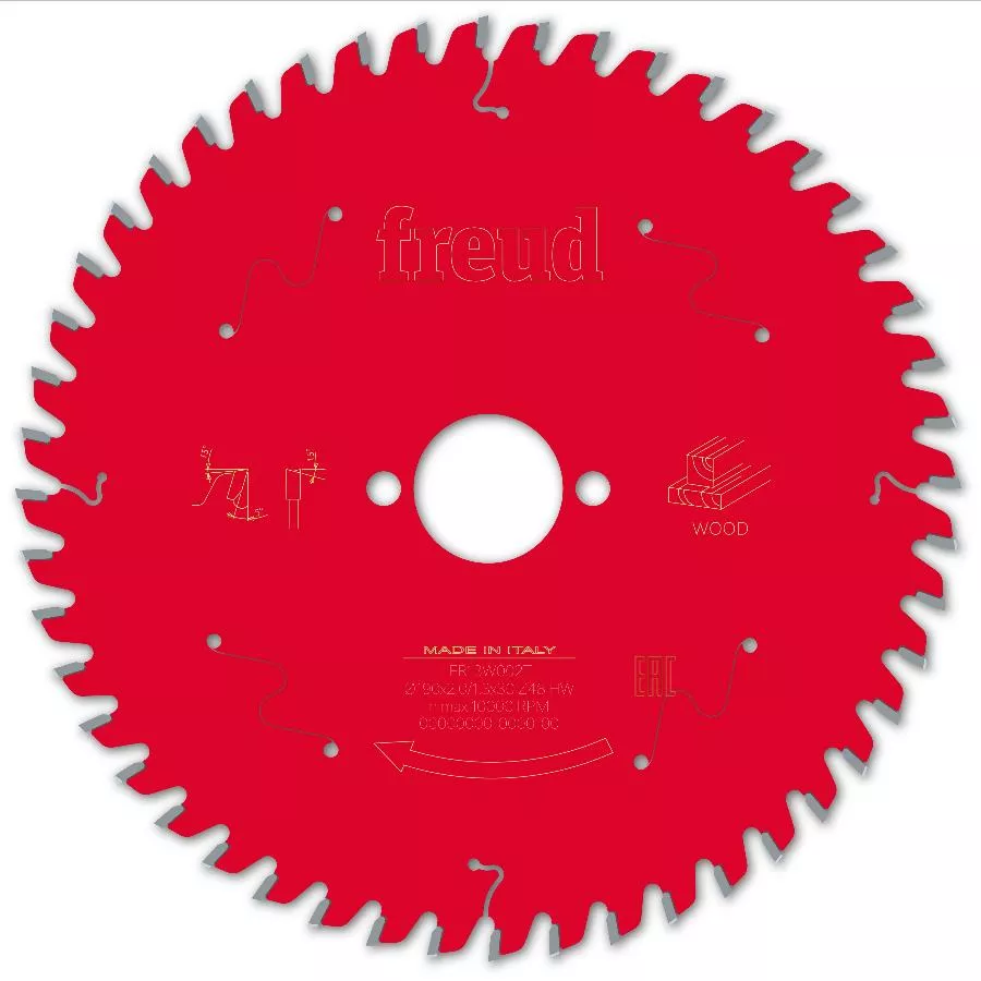 Lame Pour Scie Circulaire Portative FREUD - Ø190 2/1,3 AL30 Z48 BA 5° - F03FS09768 -FR13W002T 4 Lame Pour Scie Circulaire Portative FREUD - Ø190 2/1,3 AL30 Z48 BA 5° - F03FS09768 -FR13W002T – Image 2