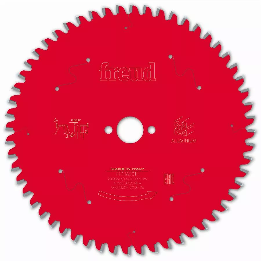 Lame Pour Scie Circulaire Portative FREUD - Ø190 2,5/1,6 AL20 Z56 TP -5° - F03FS09814 -FR13A001H 4 Lame Pour Scie Circulaire Portative FREUD - Ø190 2,5/1,6 AL20 Z56 TP -5° - F03FS09814 -FR13A001H – Image 2