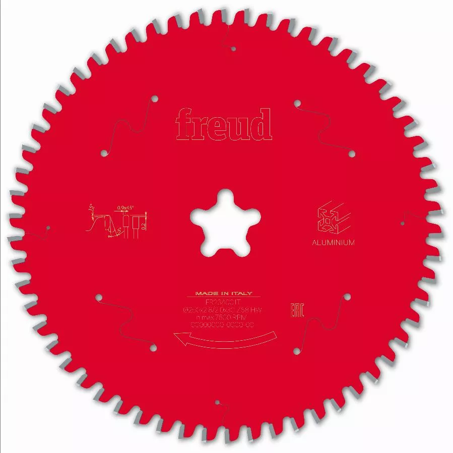 Lame Pour Scie Circulaire Portative FREUD - Ø190 2,6/1,8 Fastfix Z58 TP -5° - F03FS09833 -FR13A001T 4 Lame Pour Scie Circulaire Portative FREUD - Ø190 2,6/1,8 Fastfix Z58 TP -5° - F03FS09833 -FR13A001T – Image 2