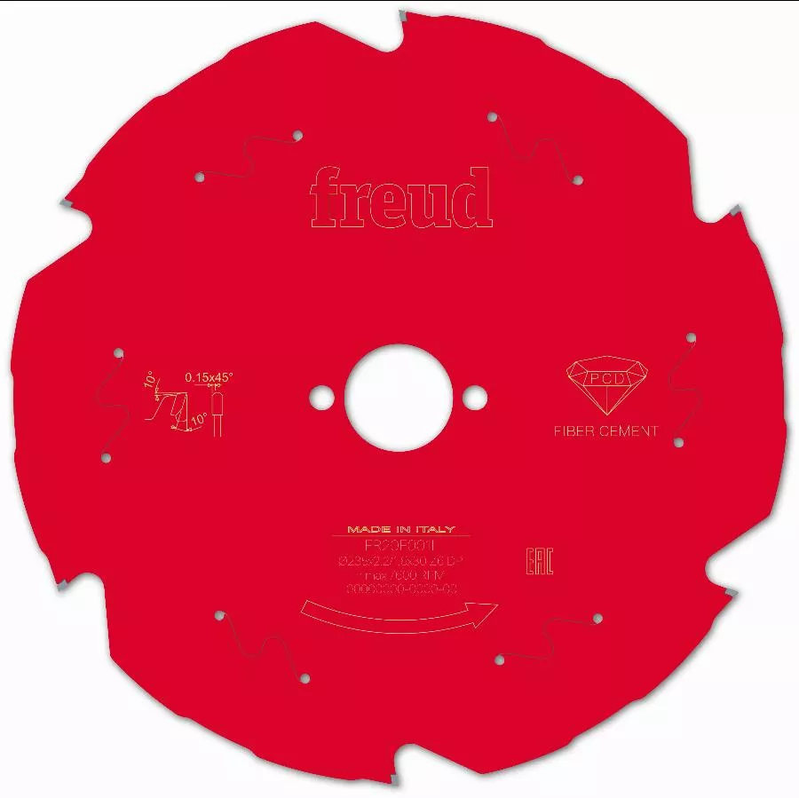 Lame Diamant Pour Scie Circulaire Portative FREUD - Ø235 2,2/1,6 AL30 Z6 TD 10° - F03FS09845 -FR20F001H 4 Lame Diamant Pour Scie Circulaire Portative FREUD - Ø235 2,2/1,6 AL30 Z6 TD 10° - F03FS09845 -FR20F001H – Image 2