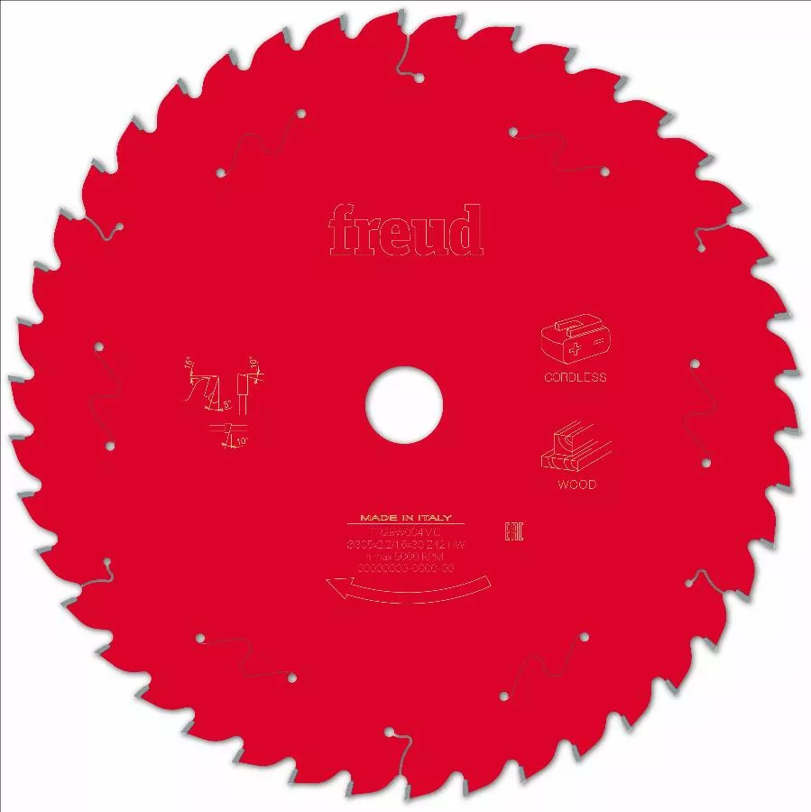Lame Pour Scie Circulaire Portative Sans Fil FREUD - Ø305 2,2/1,6 AL30 Z42 BA 5° - F03FS10065 -FR29W004MC 3 Lame Pour Scie Circulaire Portative Sans Fil FREUD - Ø305 2,2/1,6 AL30 Z42 BA 5° - F03FS10065 -FR29W004MC