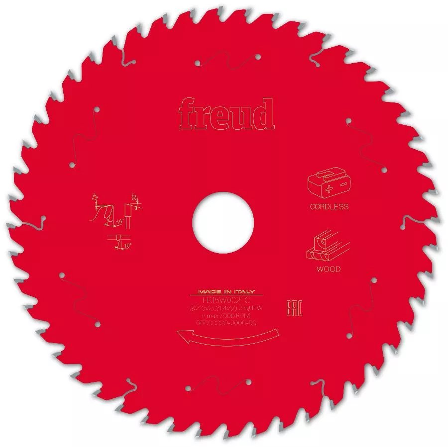 Lame Pour Scie Circulaire Portative Sans Fil FREUD - Ø210 1,7/1,2 AL30 Z48 BA 15° - F03FS10069 -FR15W002TC 4 Lame Pour Scie Circulaire Portative Sans Fil FREUD - Ø210 1,7/1,2 AL30 Z48 BA 15° - F03FS10069 -FR15W002TC – Image 2