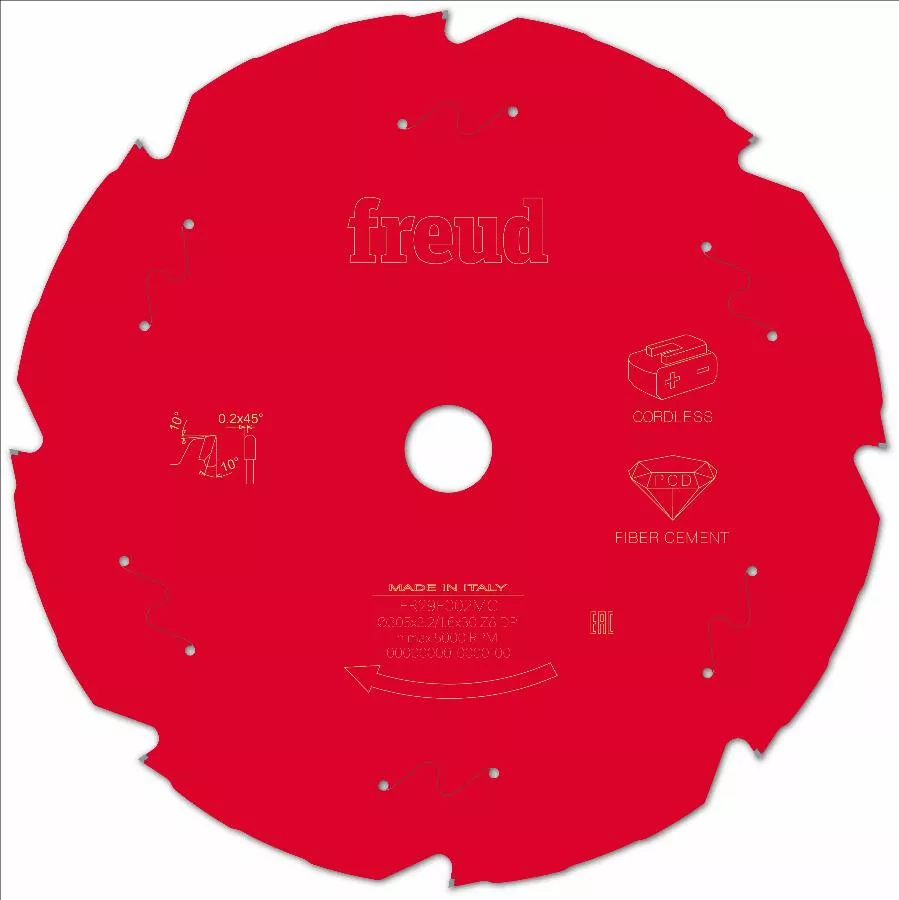 Lame Diamant Pour Scie Circulaire Portative Sans Fil FREUD - Ø305 2,2/1,6 AL30 Z8 TD 10° - F03FS10100 -FR29F002MC 4 Lame Diamant Pour Scie Circulaire Portative Sans Fil FREUD - Ø305 2,2/1,6 AL30 Z8 TD 10° - F03FS10100 -FR29F002MC – Image 2