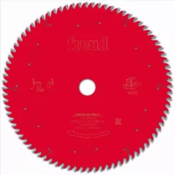 Lame Pour Scie Circulaire Portative FREUD - Ø255 2,8/1,8 AL25,4 Z80 BA 15° - F03FS10136 -FR25W004T
