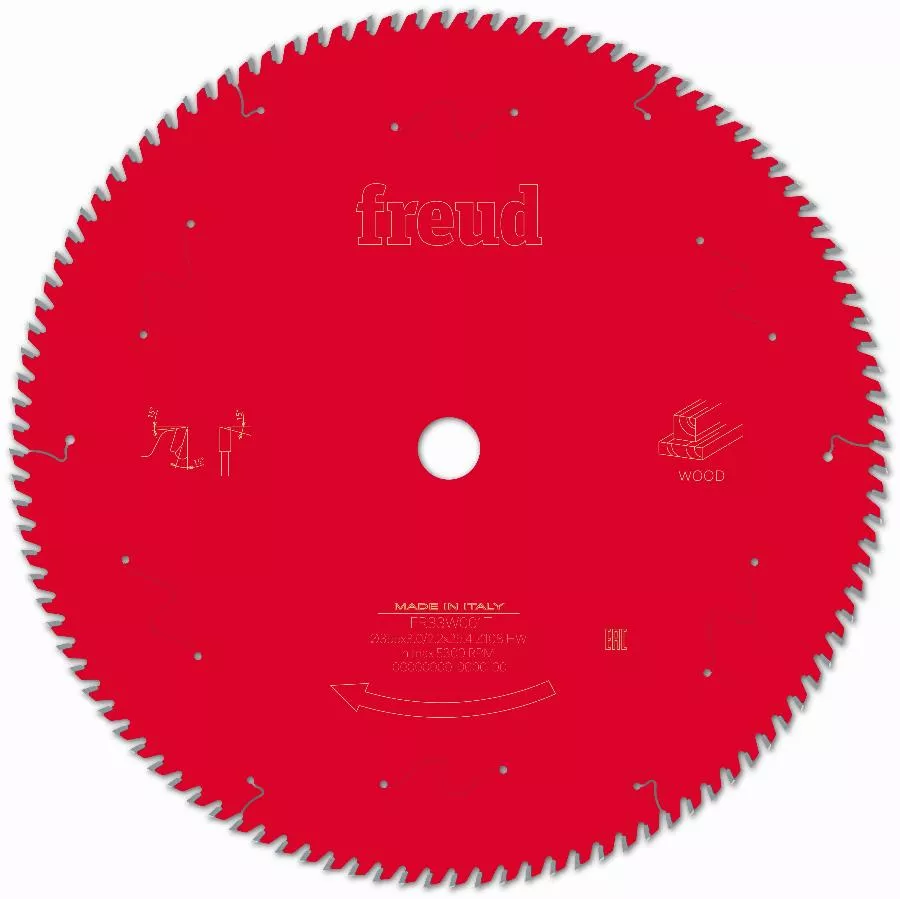 Lame Pour Scie Circulaire Portative FREUD - Ø355 3/2,2 AL25,4 Z108 BA 15° - F03FS10137 -FR33W001T 3 Lame Pour Scie Circulaire Portative FREUD - Ø355 3/2,2 AL25,4 Z108 BA 15° - F03FS10137 -FR33W001T