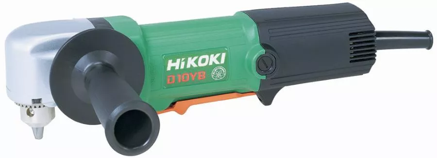 Hikoki Perceuse D'angle 500W Acier 10mm Révers. Mandrin à Clé 10 - D10YBL3Z 3 Hikoki Perceuse D'angle 500W Acier 10mm Révers. Mandrin à Clé 10 - D10YBL3Z