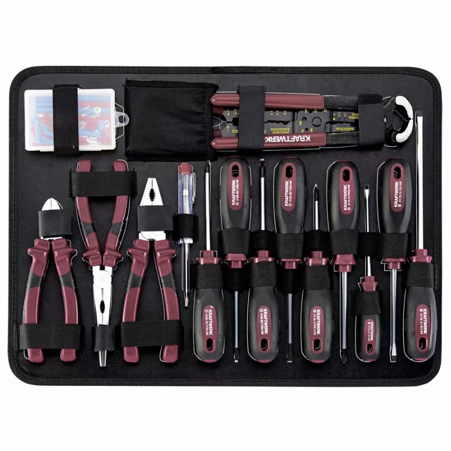 Coffret D'outils Pro-Line 1/4" + 1/2" KRAFTWERK 263 Pièces - 3948 8 Coffret D'outils Pro-Line 1/4" + 1/2" KRAFTWERK 263 Pièces - 3948 – Image 6