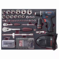 Coffret D'outils Pro-Line KRAFTWERK 264 Pièces + Perceuse Visseuse BOSCH 1/4" 1/2" - 3949 11 Coffret D'outils Pro-Line KRAFTWERK 264 Pièces + Perceuse Visseuse BOSCH 1/4" 1/2" - 3949 -Maxouti Magasin KRA00054 4