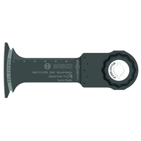 Lame BOSCH StarlockMax BIM Bois/métal 52x70 Mm MAII52APB - Boite De 10 - 2608664498 3 Lame BOSCH StarlockMax BIM Bois/métal 52x70 Mm MAII52APB - Boite De 10 - 2608664498