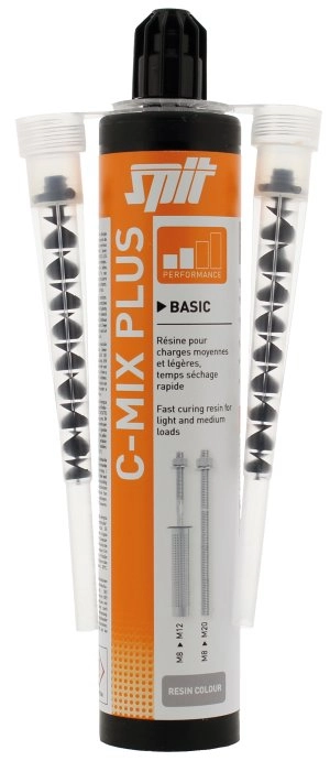 Scellement Chimique SPIT CMIXPLUS Gris - Cartouche De 300 Ml + 2 Buses - Lot De 12 - 055865 3 Scellement Chimique SPIT CMIXPLUS Gris - Cartouche De 300 Ml + 2 Buses - Lot De 12 - 055865