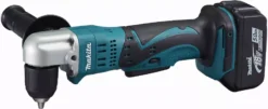 Perceuse Visseuse D'angle 18 V Li-Ion 5 Ah Ø 10 Mm Auto-serrant MAKITA - 2 Batteries, Chargeur, Coffret - DDA351RTJ