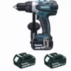 Perceuse Visseuse 18 V Li-Ion 5 Ah Ø 13 Mm MAKITA - 3 Batteries, Chargeur, Coffret - DDF458RT3J 2 Perceuse Visseuse 18 V Li-Ion 5 Ah Ø 13 Mm MAKITA - 3 Batteries, Chargeur, Coffret - DDF458RT3J -Maxouti Magasin MAK0162 1