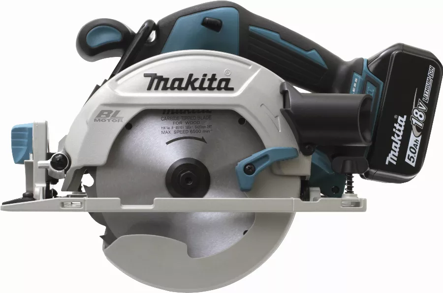 Scie Circulaire 18 V Li-Ion 5 Ah Ø 165 Mm MAKITA - 2 Batteries, Chargeur, Coffret - DHS680RTJ 3 Scie Circulaire 18 V Li-Ion 5 Ah Ø 165 Mm MAKITA - 2 Batteries, Chargeur, Coffret - DHS680RTJ