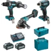 Ensemble De 3 Machines 40 V Max Li-Ion 4 Ah XGT (DF001G + GA005G + TD001G) MAKITA - DK0125G301 2 Ensemble De 3 Machines 40 V Max Li-Ion 4 Ah XGT (DF001G + GA005G + TD001G) MAKITA - DK0125G301 -Maxouti Magasin MAK0669 1