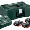 Pack énergie 18V METABO 3 Batt. 4,0 Ah LiHD + Charg. ASC 55 + Coffret MetaBox - 685133000 1 Pack énergie 18V METABO 3 Batt. 4,0 Ah LiHD + Charg. ASC 55 + Coffret MetaBox - 685133000 -Maxouti Magasin MET00228 1