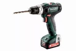 Perceuse à Percussion METABO - PowerMaxx SB 12V - 2 X 2,0 Ah Li-Power, SC 30, Coffret - 601076500