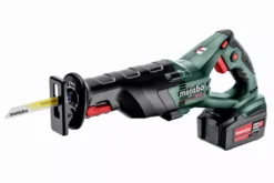 Scie Sabre SSE 18 LTX BL METABO 2 Batt. 5,2 Ah Li-Power + Charg. ASC 55 + Coffret MetaBox - 602267650