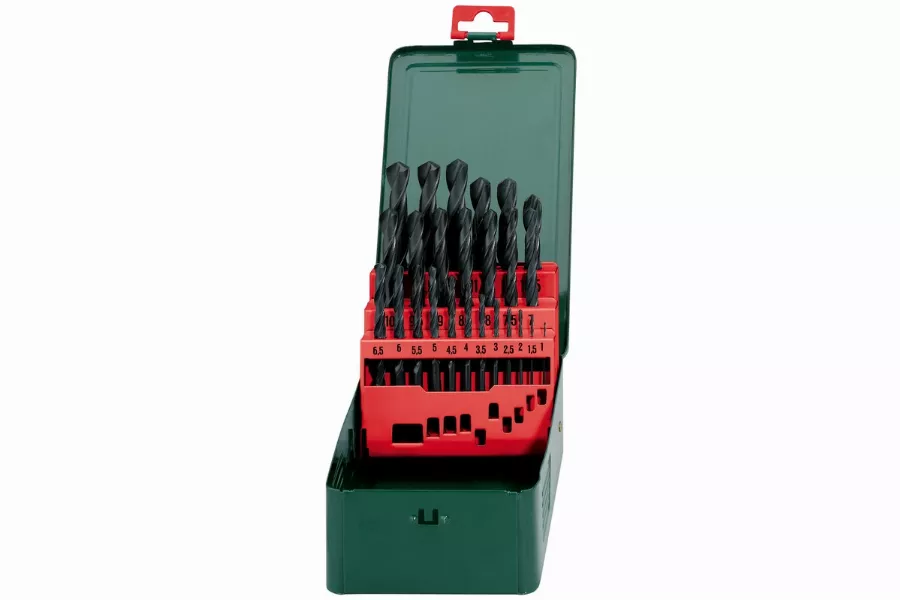 Coffret De Forets HSS-R METABO - 25 Pièces - 627152000 3 Coffret De Forets HSS-R METABO - 25 Pièces - 627152000