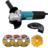 Meuleuse 125MM 840W MAKITA - 9558HNRGK1 2 Meuleuse 125MM 840W MAKITA - 9558HNRGK1 -Maxouti Magasin MNA40021 1