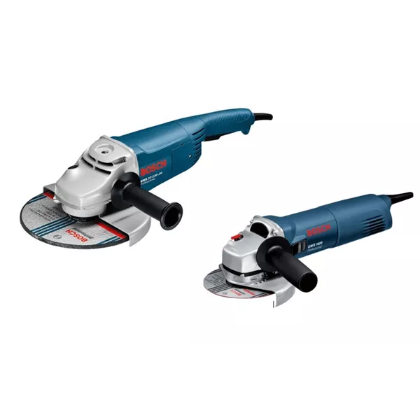 Lot 2 Meuleuses BOSCH GWS 22-230P Ø230mm 2200W + GWS1400 Ø125mm 1400W - 061824805 3 Lot 2 Meuleuses BOSCH GWS 22-230P Ø230mm 2200W + GWS1400 Ø125mm 1400W - 061824805