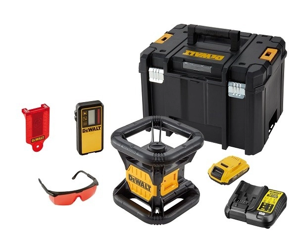 Niveau Laser Rotatif DEWALT Double Pente Intérieur 18V - DCE074D1R 3 Niveau Laser Rotatif DEWALT Double Pente Intérieur 18V - DCE074D1R