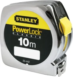 Mètre Powerlock Classic STANLEY 10 M X 25 Mm -1-33-442