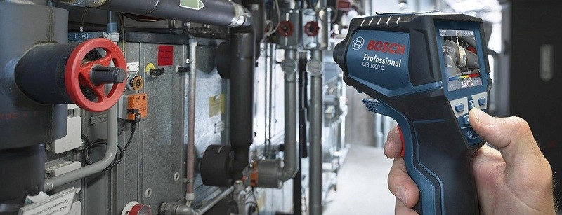 Détecteur Humidité Et Température GIS1000C BOSCH 10.8V 1.5Ah - 0601083301 3 Détecteur Humidité Et Température GIS1000C BOSCH 10.8V 1.5Ah - 0601083301