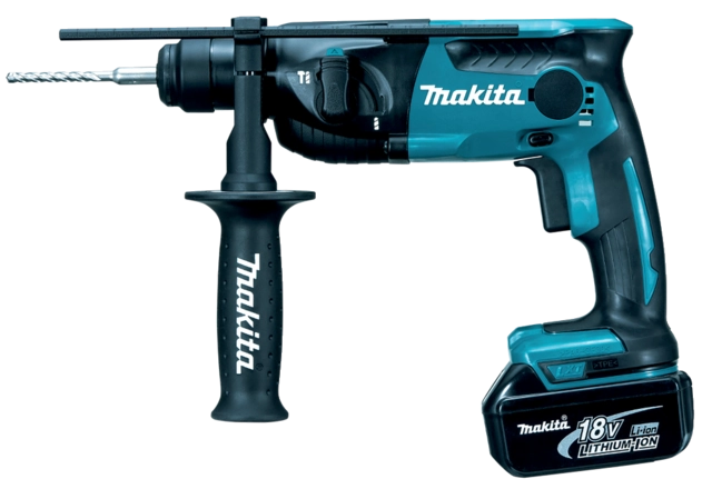 Perforateur SDS+ 18V MAKITA - Li-ion 4Ah - 16 Mm Profondeur - DHR165RMJ 3 Perforateur SDS+ 18V MAKITA - Li-ion 4Ah - 16 Mm Profondeur - DHR165RMJ