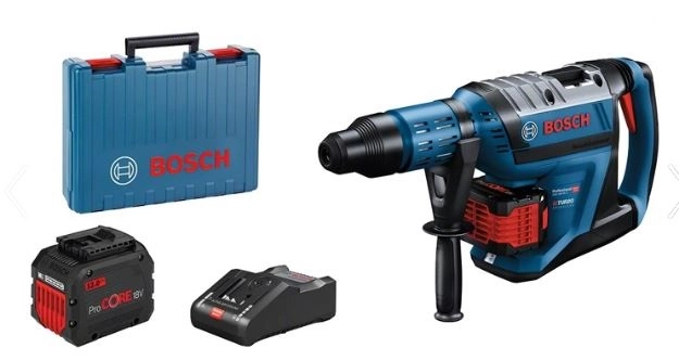 Perforateur SDS-Max BITURBO GBH18V-45 C BOSCH 2x12.0 Ah + GAL 18V - 0611913002 4 Perforateur SDS-Max BITURBO GBH18V-45 C BOSCH 2x12.0 Ah + GAL 18V - 0611913002 â Image 2