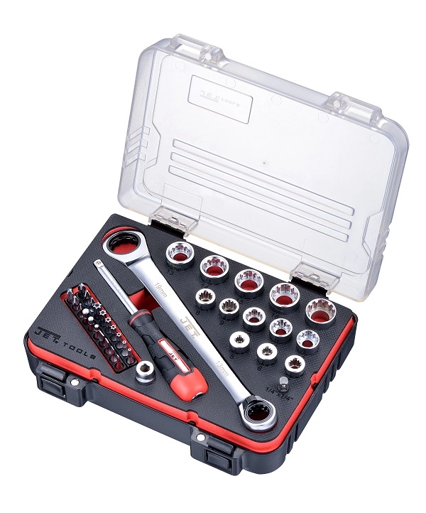 Coffret 37 Douilles 1/4" Et Embouts PROMAC - B-37 3 Coffret 37 Douilles 1/4" Et Embouts PROMAC - B-37