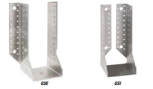 Grand Sabots à Ailes Intérieures SIMPSON STRONG TIE - GSI1020/4X 3 Grand Sabots à Ailes Intérieures SIMPSON STRONG TIE - GSI1020/4X