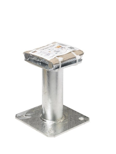 Pied De Poteau Fixe "prêt-à-fixer" SIMPSON - Kit Complet Avec Fixations - KIT FIX PPA150 4 Pied De Poteau Fixe "prêt-à-fixer" SIMPSON - Kit Complet Avec Fixations - KIT FIX PPA150 – Image 2