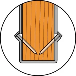 Pointes Annelées électrozinguées SIMPSON - Ø4x35 Mm - Boîte 1500 Pièces - CNA4,0X35-HV 7 Pointes Annelées électrozinguées SIMPSON - Ø4x35 Mm - Boîte 1500 Pièces - CNA4,0X35-HV -Maxouti Magasin SAA50002 3