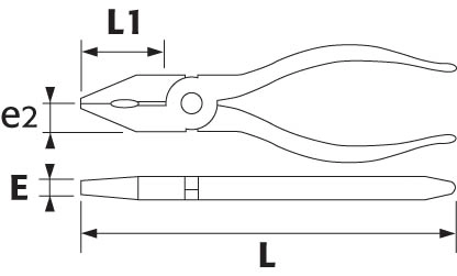 Pince Universelle Bimatiere Avec Ressort 165 Mm SAM - 204R16GFME 4 Pince Universelle Bimatiere Avec Ressort 165 Mm SAM - 204R16GFME – Image 2