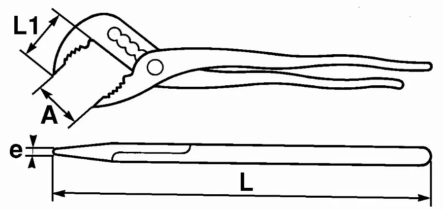 Pince Multiprise Bimatiere Superposees Avec Clip Inox Fme SAM - 20925BFME 8 Pince Multiprise Bimatiere Superposees Avec Clip Inox Fme SAM - 20925BFME – Image 6