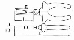 Pince A Denuder Avec Ressort 160 Mm SAM - 240R16GFME -Maxouti Magasin SAM01225 5