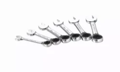 Jeu De 6 Clés Mixtes Courtes A Cliquet SAM - 50FAJ6