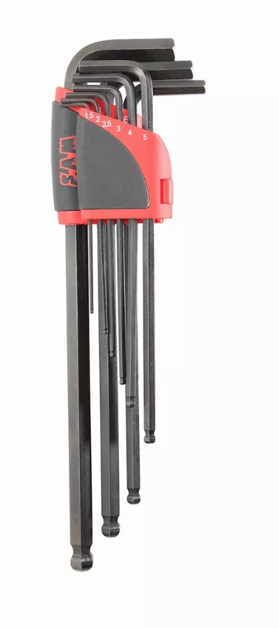 Râtelier 9 Clés Males Extra-longues 6 Pans A Tête Sphérique 1,5 A 10 Mm SAM - 67AR9AL 3 Râtelier 9 Clés Males Extra-longues 6 Pans A Tête Sphérique 1,5 A 10 Mm SAM - 67AR9AL