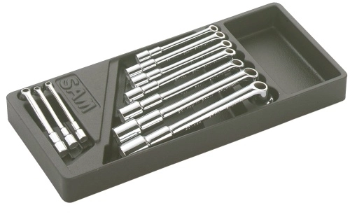 Module Abs 1/3 De 10 Clés à Pipe Débouchées Satinées 6/12 Pans SAM - 93J10M 3 Module Abs 1/3 De 10 Clés à Pipe Débouchées Satinées 6/12 Pans SAM - 93J10M