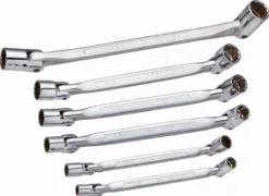 Jeu 6 Clés A Douilles Articulées SAM - 96J6