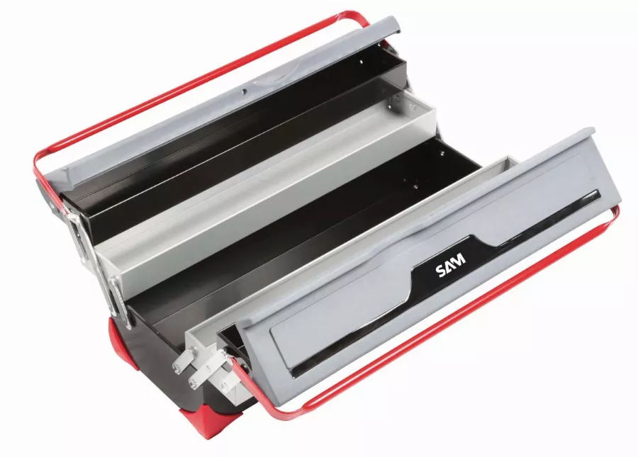 Caisse Tôle Bimatiere 5 Cases SAM - BOX1 3 Caisse Tôle Bimatiere 5 Cases SAM - BOX1