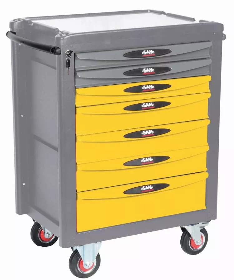 Servante D'atelier Renault 7 Tiroirs SAM - SERVI740R 3 Servante D'atelier Renault 7 Tiroirs SAM - SERVI740R