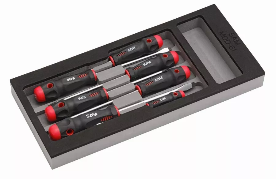 Module Mousse 1/3 De 7 Tournevis Fente Et Phillips® SAM - TAPJ7MM 4 Module Mousse 1/3 De 7 Tournevis Fente Et Phillips® SAM - TAPJ7MM – Image 2