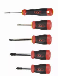 Jeu De 5 Tournevis S1 Tom Pouce Fente Phillips SAM - TJ5 -Maxouti Magasin SAM05828 1