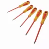Jeu De 5 Tournevis Fente Et Pozidriv Isoles 1000v SAM - ZTBPZJ5