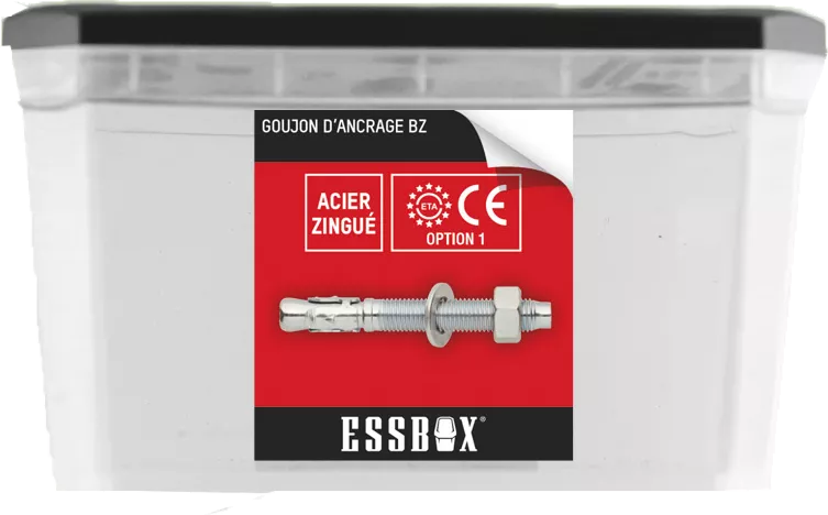 Goujon ESSBOX SCELL-IT Ancrage - ØM8 Mm X 130 Mm - Boite De 50 - EX-92051108130 3 Goujon ESSBOX SCELL-IT Ancrage - ØM8 Mm X 130 Mm - Boite De 50 - EX-92051108130